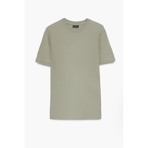 T SHIRT MORAND ZIELONY Z BAWEŁNY ze sklepu Recman w kategorii T-shirty męskie - zdjęcie 186533055