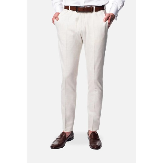 SPODNIE FURIANI 318A BEŻOWE ze sklepu Recman w kategorii Spodnie męskie - zdjęcie 186533099