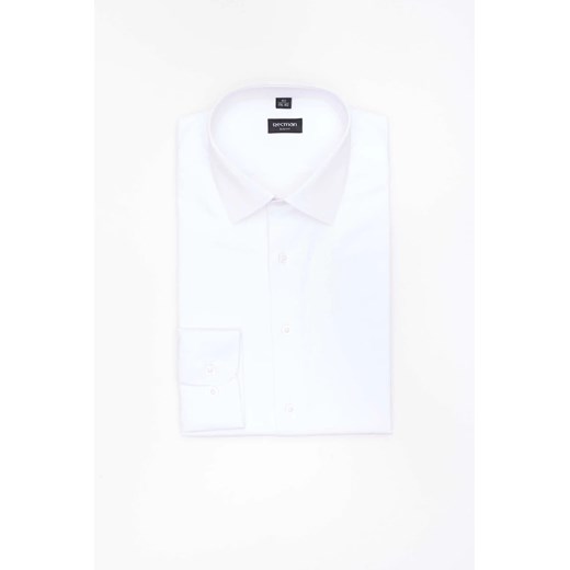 KOSZULA VERSONE 3315 DŁUGI RĘKAW SLIM FIT BIAŁA Z BAWEŁNĄ ze sklepu Recman w kategorii Koszule męskie - zdjęcie 186533456