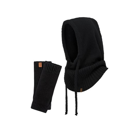 Komplet kaptur+rękawiczki Vivisence 70110Kmpl czarny Vivisence UNI kontri.pl