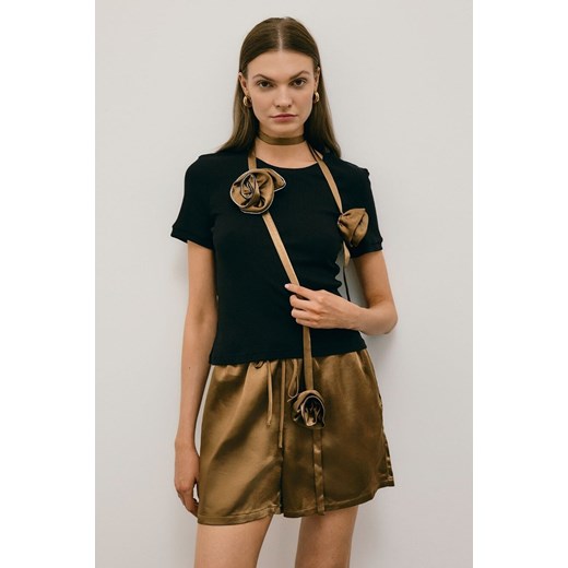 SZALIK ROSE GOLD CHOCO ze sklepu Jemiol w kategorii Szaliki i chusty damskie - zdjęcie 186535846