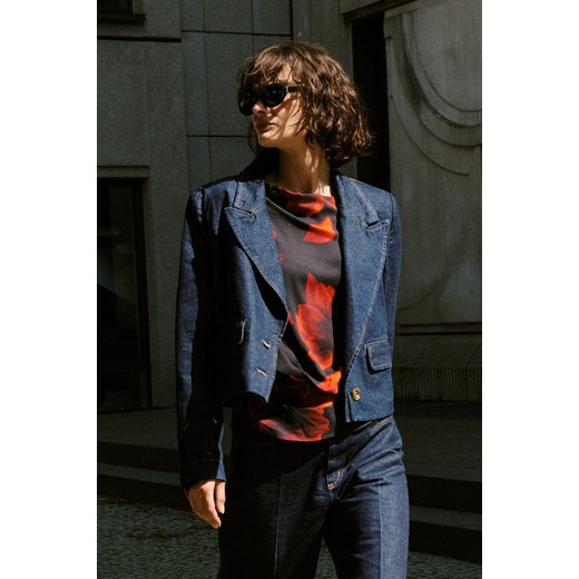 ŻAKIET DAMSKI SIENNA JAPANESE DENIM okazyjna cena Jemiol