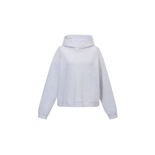 BLUZA DAMSKA CASHMERE MIX LIGHT GREY ze sklepu Jemiol w kategorii Bluzy damskie - zdjęcie 186536666