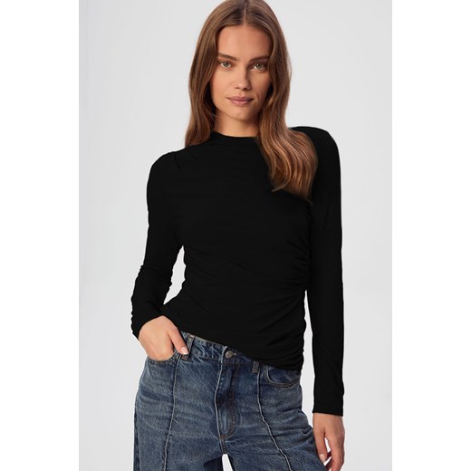 LONGSLEEVE DAMSKI CHIARA BLACK ze sklepu Jemiol w kategorii Bluzki damskie - zdjęcie 186538957