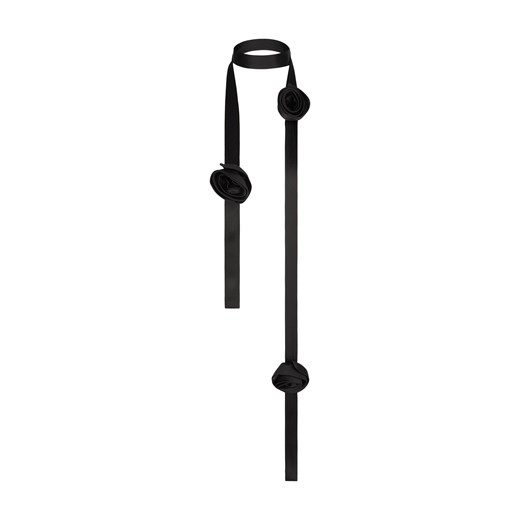 SZALIK ROSE BLACK - id: 8351 - marki Jemiol - 186539129 SZALIK ROSE BLACK ze sklepu Jemiol w kategorii Szaliki i chusty damskie - zdjęcie 186539129