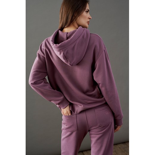 BLUZA VIOLET Z LAMPASEM okazja Jemiol