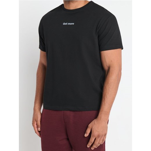 Sinsay - Koszulka z nadrukiem - czarny Sinsay L Sinsay