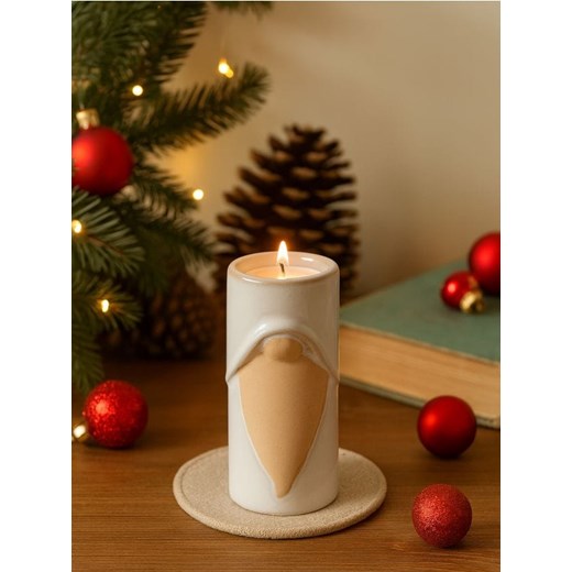 Sinsay - Świecznik świąteczny - szary ze sklepu Sinsay w kategorii Świeczniki - zdjęcie 186540046