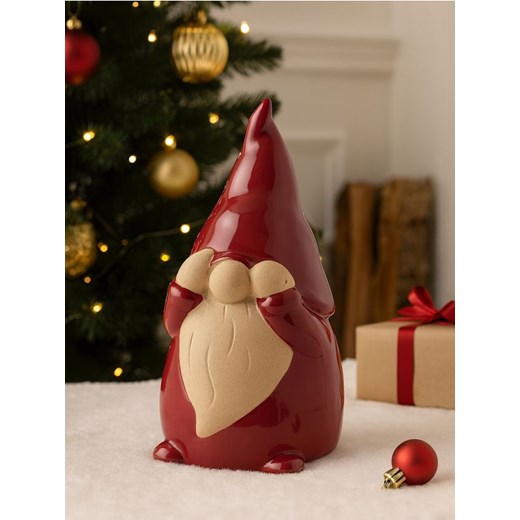 Sinsay - Dekoracja świąteczna w kształcie skrzata - bordowy ze sklepu Sinsay w kategorii Dekoracje bożonarodzeniowe - zdjęcie 186540049