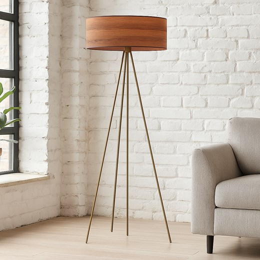 Designerska lampa stojąca na metalowych nogach IBIZA ECO - id: 6430 - marki Ciekot Partners Sp. Z O. O. - 186540157 Designerska lampa stojąca na metalowych nogach IBIZA ECO ze sklepu Lysne w kategorii Lampy podłogowe - zdjęcie 186540157