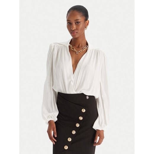 Babylon Body E00514 Biały Regular Fit ze sklepu MODIVO w kategorii Bluzki damskie - zdjęcie 186541356