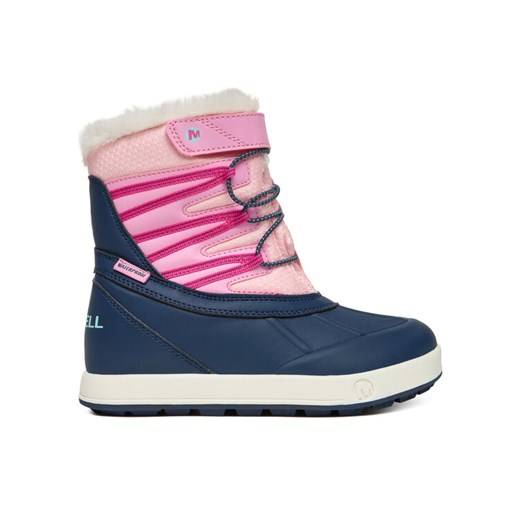 Merrell Śniegowce Snow Bank 5 MK168434 Różowy ze sklepu MODIVO w kategorii Buty zimowe dziecięce - zdjęcie 186541386