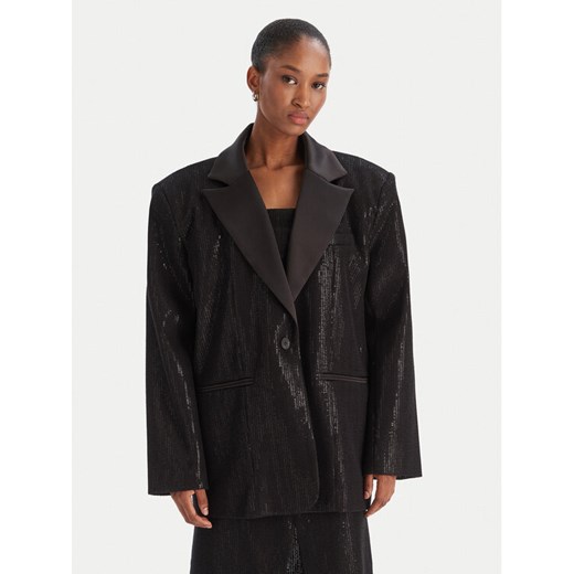 Eleh Marynarka EFW250252 Czarny Regular Fit ze sklepu MODIVO w kategorii Marynarki damskie - zdjęcie 186541416