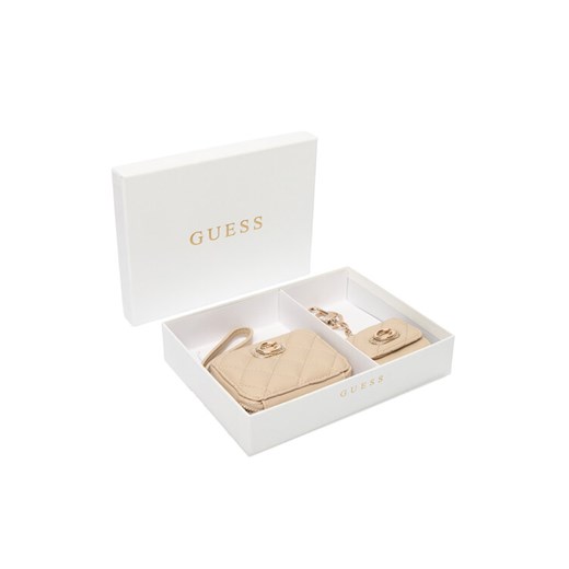 Guess Zestaw upominkowy GFBOXW P5401 Beżowy ze sklepu MODIVO w kategorii Szaliki i chusty damskie - zdjęcie 186541437