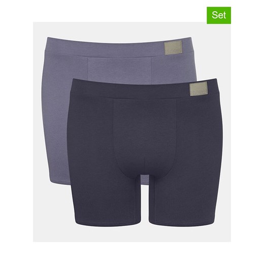 Sloggi Bokserki (2 pary) w kolorze błękitnym i granatowym Sloggi XL wyprzedaż Limango Polska