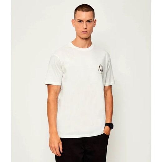 Armani Exchange T-shirt | Regular Fit ze sklepu Gomez Fashion Store w kategorii T-shirty męskie - zdjęcie 186543385