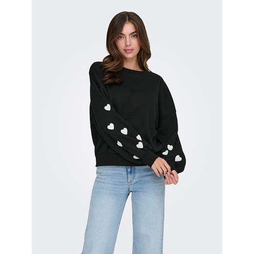 ONLY Bluza w kolorze czarnym ze sklepu Limango Polska w kategorii Bluzy damskie - zdjęcie 186544107