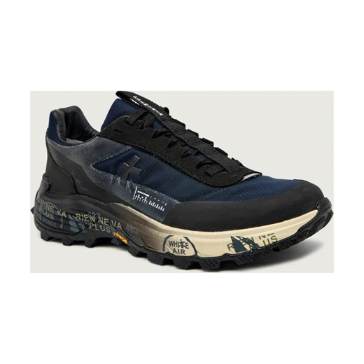 Premiata Sneakersy DEVEN_435 | z dodatkiem skóry ze sklepu Gomez Fashion Store w kategorii Buty sportowe męskie - zdjęcie 186545177