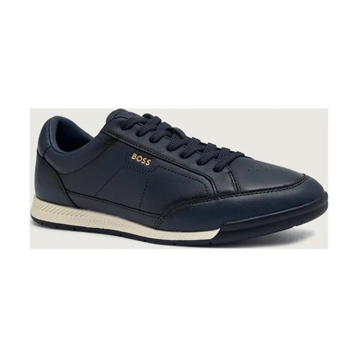 BOSS BLACK Skórzane sneakersy Nitan_Lowp_bu ze sklepu Gomez Fashion Store w kategorii Buty sportowe męskie - zdjęcie 186545217