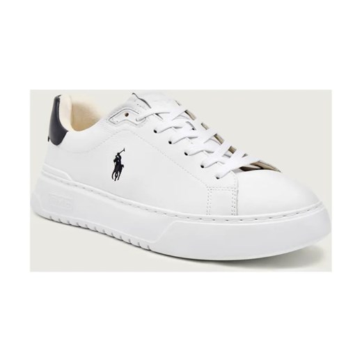 POLO RALPH LAUREN Skórzane sneakersy RLITE COURT ze sklepu Gomez Fashion Store w kategorii Buty sportowe męskie - zdjęcie 186545245