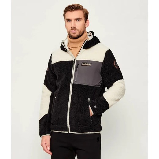Napapijri Polarowa bluza YUPIK FZH 3 | Regular Fit ze sklepu Gomez Fashion Store w kategorii Bluzy męskie - zdjęcie 186545346