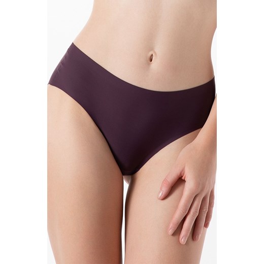 Julimex figi damskie Dark Plum Simple Classic, Kolor śliwkowy, Rozmiar M, Julimex ze sklepu Intymna w kategorii Majtki damskie - zdjęcie 186547329