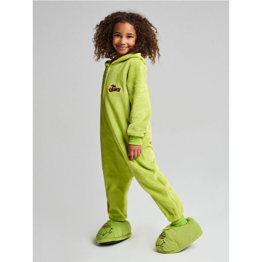 Sinsay - Piżama Onesie Grinch - zielony ze sklepu Sinsay w kategorii Piżamy dziecięce - zdjęcie 186547748
