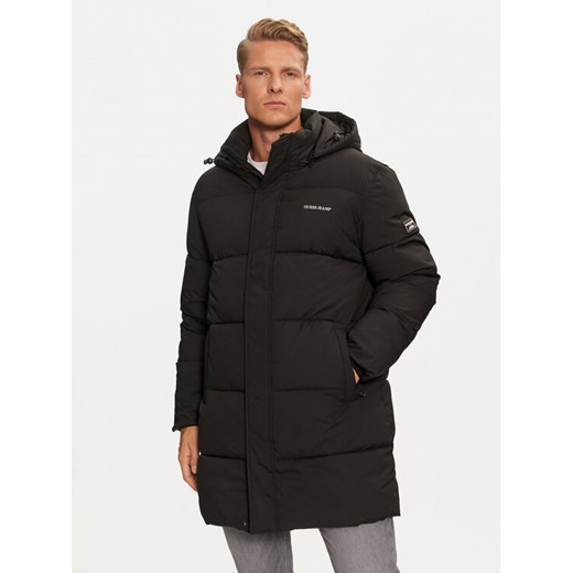 Guess Jeans Kurtka zimowa M4BL26 WGII2 Czarny Regular Fit - id: 0000304232817 - marki Guess - 186548145 Guess Jeans Kurtka zimowa M4BL26 WGII2 Czarny Regular Fit ze sklepu MODIVO w kategorii Kurtki męskie - zdjęcie 186548145