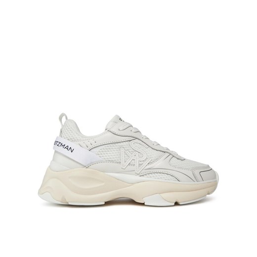 Sneakersy Stuart Weitzman Trainer SH318 Biały ze sklepu eobuwie.pl w kategorii Buty sportowe damskie - zdjęcie 186548685