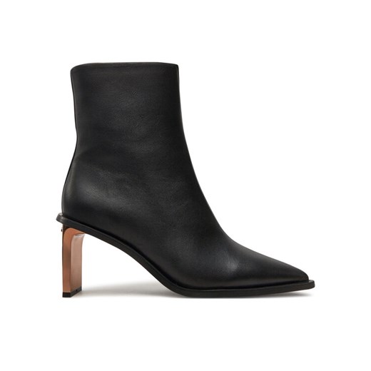 Calvin Klein Botki Ankle Boot 70 Lth HW0HW02092 Czarny ze sklepu MODIVO w kategorii Botki - zdjęcie 186549197