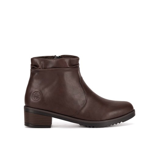 Botki Rieker Y0551-25 Brązowy ze sklepu eobuwie.pl w kategorii Botki - zdjęcie 186550207