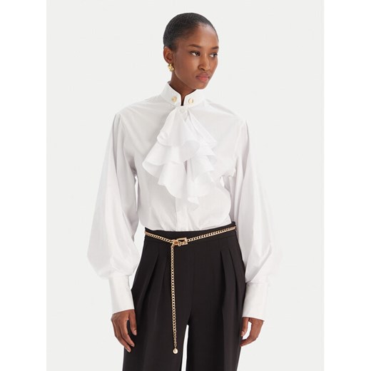 Babylon Koszula MF0302 Biały Regular Fit ze sklepu MODIVO w kategorii Koszule damskie - zdjęcie 186550219