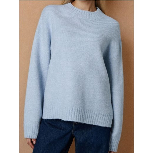 Sinsay - Sweter basic - niebieski ze sklepu Sinsay w kategorii Swetry damskie - zdjęcie 186551278