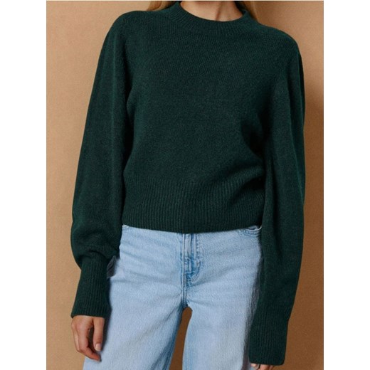 Sinsay - Sweter basic - zielony ze sklepu Sinsay w kategorii Swetry damskie - zdjęcie 186551287