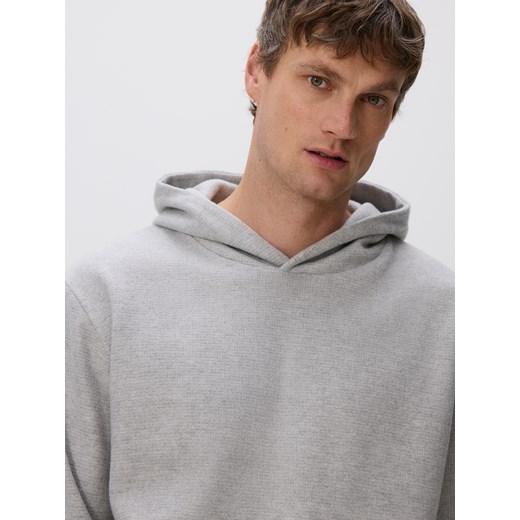 Reserved - Bluza kangurka z kapturem - ciemnoszary Reserved XXL Reserved