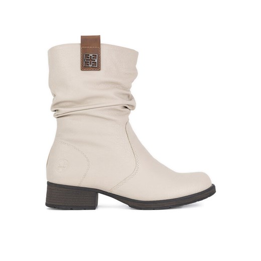 Rieker Botki Z9583-60 Beżowy ze sklepu MODIVO w kategorii Botki - zdjęcie 186553875