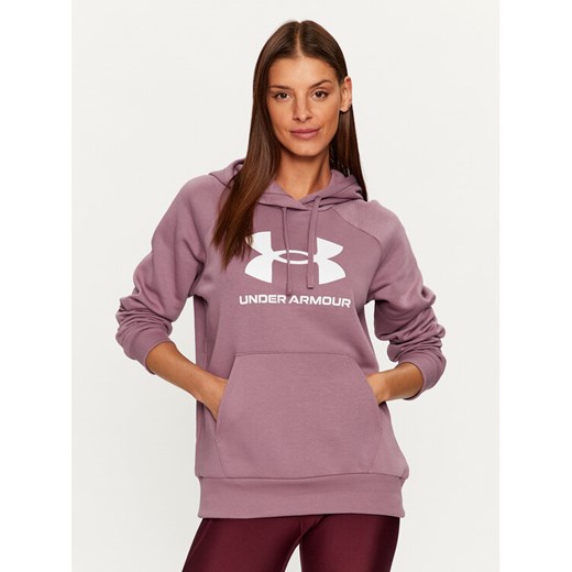 Under Armour Bluza Ua Rival Fleece Big Logo Hdy 1379501 Fioletowy Loose Fit Under Armour M MODIVO