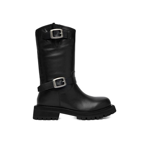 G-Star Raw Botki EO-ERVA-LT2520-101 Czarny ze sklepu MODIVO w kategorii Botki - zdjęcie 186553929
