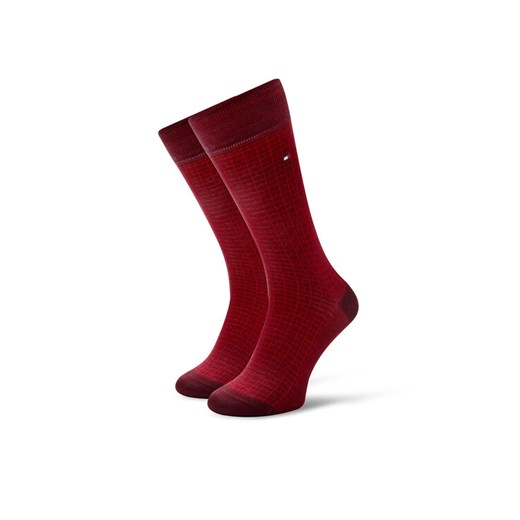 Tommy Hilfiger Skarpety długie 701230606 Czerwony ze sklepu MODIVO w kategorii Skarpetki męskie - zdjęcie 186553957