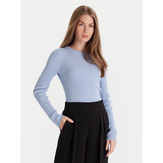 JOOP! Sweter 58 253KN58Karloa 30047481 Błękitny Slim Fit ze sklepu MODIVO w kategorii Swetry damskie - zdjęcie 186555719