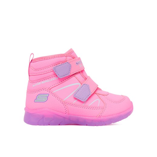 Skechers Śniegowce Illumi-Brights 319310N PKMT Różowy ze sklepu MODIVO w kategorii Buty zimowe dziecięce - zdjęcie 186555748