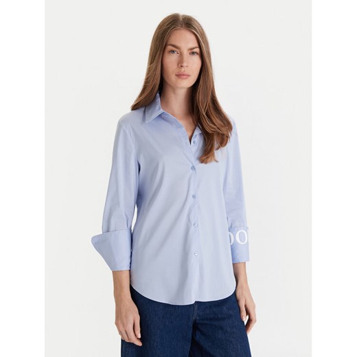 JOOP! Koszula 58 253B58Belli 30047553 Błękitny Slim Fit ze sklepu MODIVO w kategorii Koszule damskie - zdjęcie 186555769