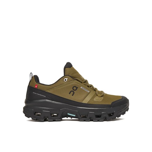 On Trekkingi Cloudrock Low Wp 3MF10251473 Khaki ze sklepu MODIVO w kategorii Buty trekkingowe męskie - zdjęcie 186555777