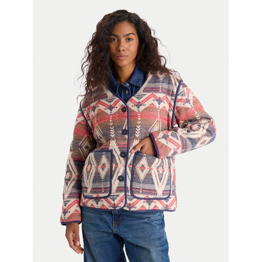 Mustang Kurtka przejściowa Roxbury 1016747 Kolorowy Relaxed Fit ze sklepu MODIVO w kategorii Kurtki damskie - zdjęcie 186555816