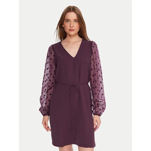 Vero Moda Sukienka koktajlowa Alva 10337473 Fioletowy Regular Fit ze sklepu MODIVO w kategorii Sukienki - zdjęcie 186555835