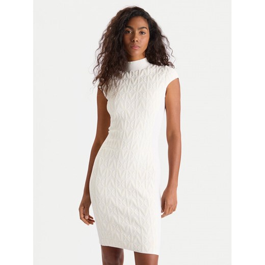 Marciano Guess Sukienka codzienna 4BGK0A 5661Z Beżowy Bodycon Fit ze sklepu MODIVO w kategorii Sukienki - zdjęcie 186555855