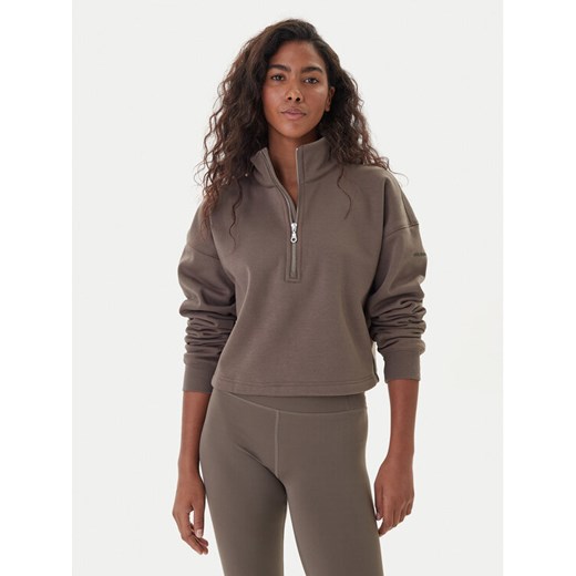 Girlfriend Collective Bluza Vega 2024 Beżowy Relaxed Fit ze sklepu MODIVO w kategorii Bluzy damskie - zdjęcie 186555877
