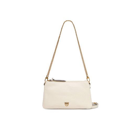 PINKO Torebka Double Mini Al 25-26 PLTT 105359 A0QO Biały ze sklepu MODIVO w kategorii Torebki damskie - zdjęcie 186555885
