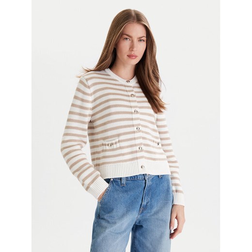 JOOP! Kardigan 58 253KN58Kola 30047636 Beżowy Loose Fit ze sklepu MODIVO w kategorii Swetry damskie - zdjęcie 186555896