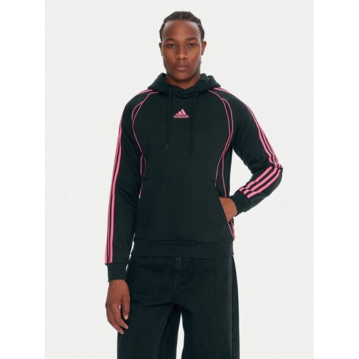 adidas Bluza adicolor Teamgeist JY6392 Czarny Regular Fit ze sklepu MODIVO w kategorii Bluzy męskie - zdjęcie 186555928